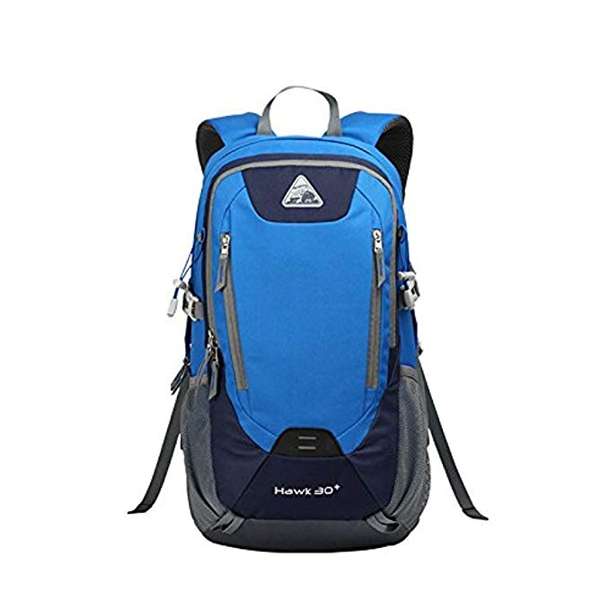 Kimlee Colorful Small Water Repellent Children Outdoor Backpack Hiking Daypack for Kids of Different Ages 30L