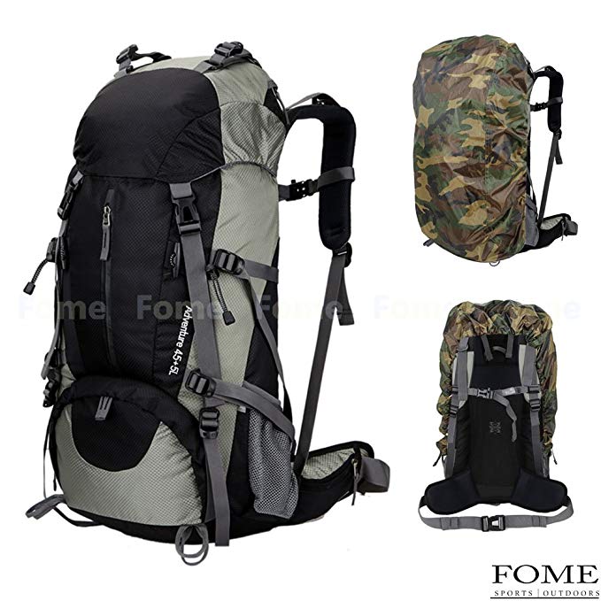 Backpack Rain Cover,FOME Nylon Backpack Rain Cover for Hiking / Camping / Traveling + A FOME Gift