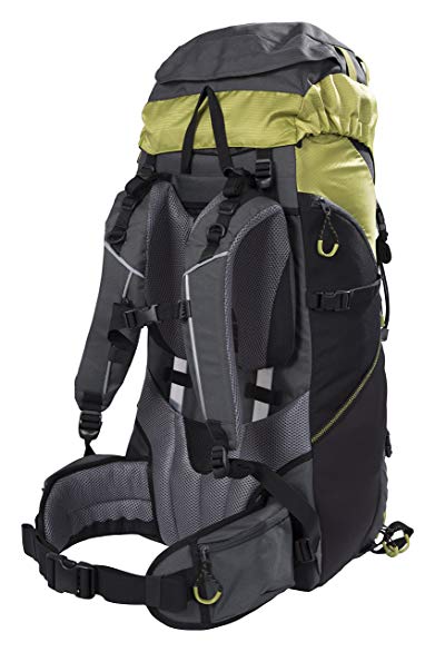 Mountain Warehouse Carrion 65L Rucksack - Soft Travel Backpack