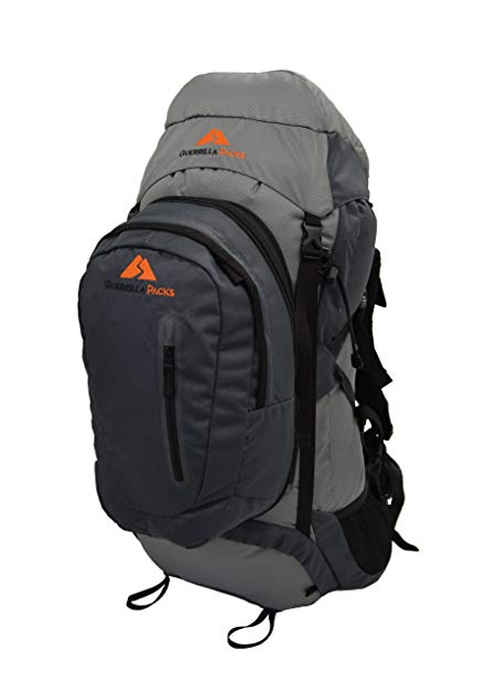 Guerrilla Packs Roundhouse Internal Frame Backpack, Middle Grey/Dark Grey