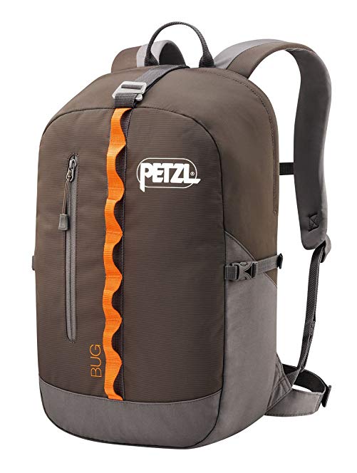 Petzl - Bug Climbing Pack, 18L / 1098 Cubic inches, Gray